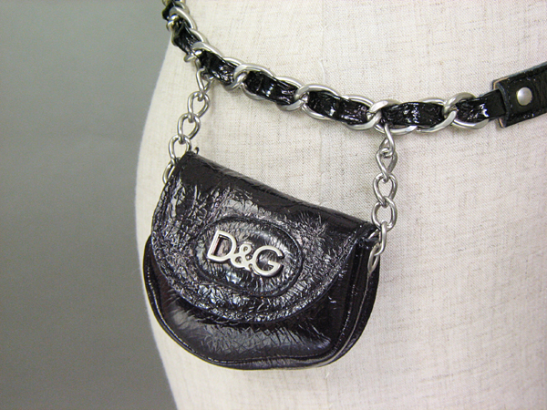 D&G ポーチ付チェーンベルト