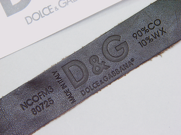 D&G ベルト